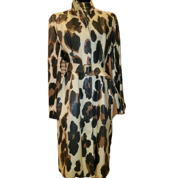 100% AUTHENTIC Luxurious Glamorous YSL Runway Stylish Luxury Jacket Coat Trench - Picture 8 of 16